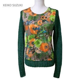 ケイコスズキコレクション(KEIKO SUZUKI COLLECTION)のKEIKO SUZUKI COLLECTION ベビーアルパカ ニット XL(ニット/セーター)