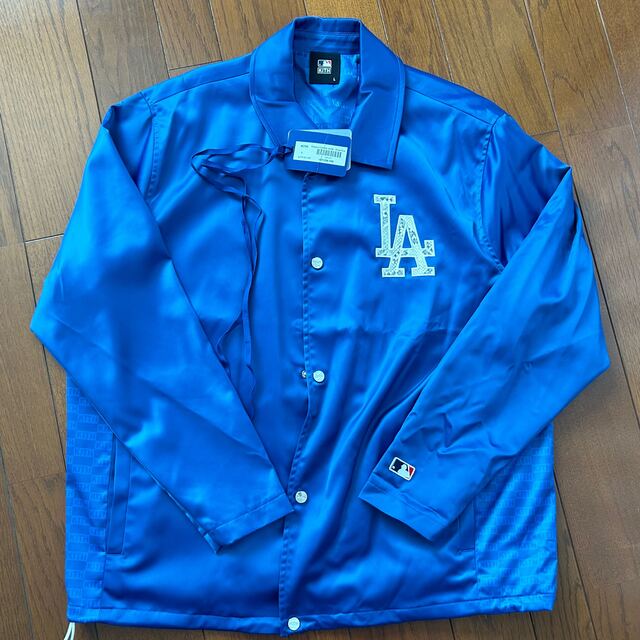 ナイロンジャケットKith for MLB Dodgers Coaches Jacket L