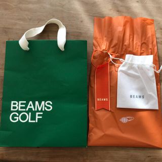 ビームス(BEAMS)のBEAMS GOLF ギフト袋　紙袋　リボン　巾着(ショップ袋)