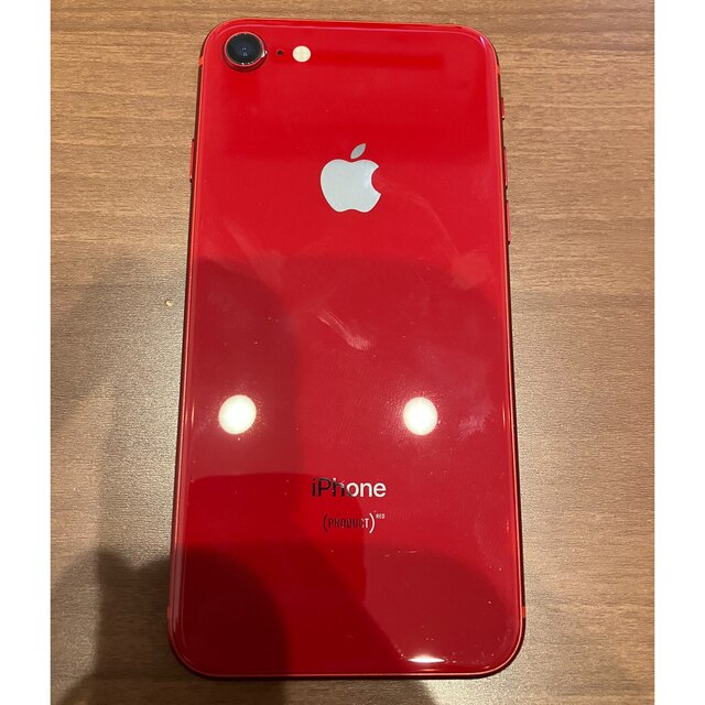 iPhone(アイフォーン)の初期化済みiPhone8 64GB PRODUCT RED スマホ/家電/カメラのスマートフォン/携帯電話(スマートフォン本体)の商品写真