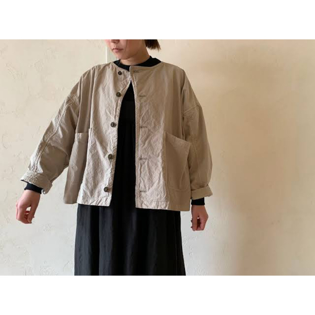 nest Robe - スーピマコットンビッグブルゾン nest Robeの通販 nest Robe - スーピマコットンビッグブルゾン nest Robeの通販