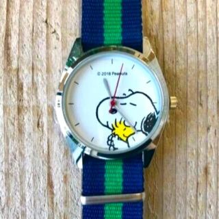 スヌーピー(SNOOPY)のSNOOPY & WOODSTOCK 腕時計／軽量(キャラクターグッズ)