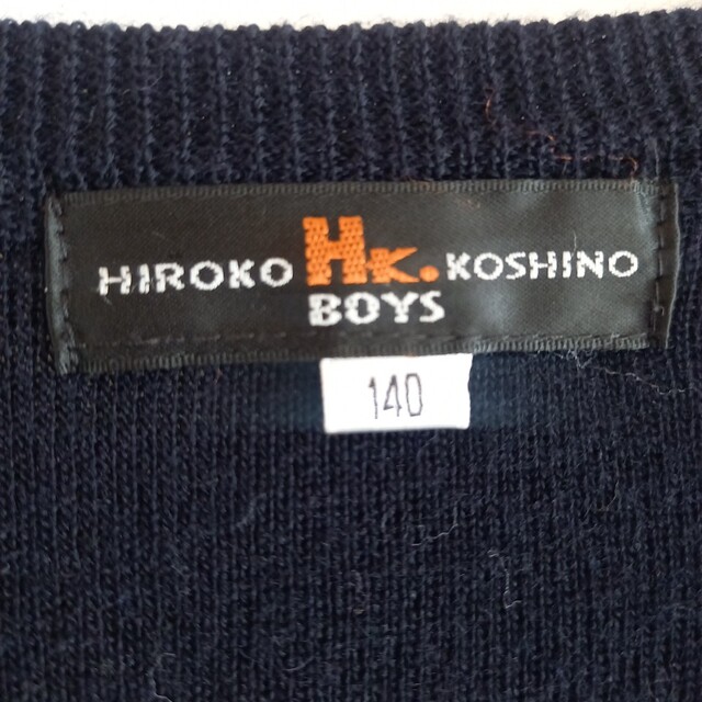 HIROKO KOSHINO(ヒロココシノ)のHIROKO KOSHINO カーディガン140 キッズ/ベビー/マタニティのキッズ服女の子用(90cm~)(カーディガン)の商品写真