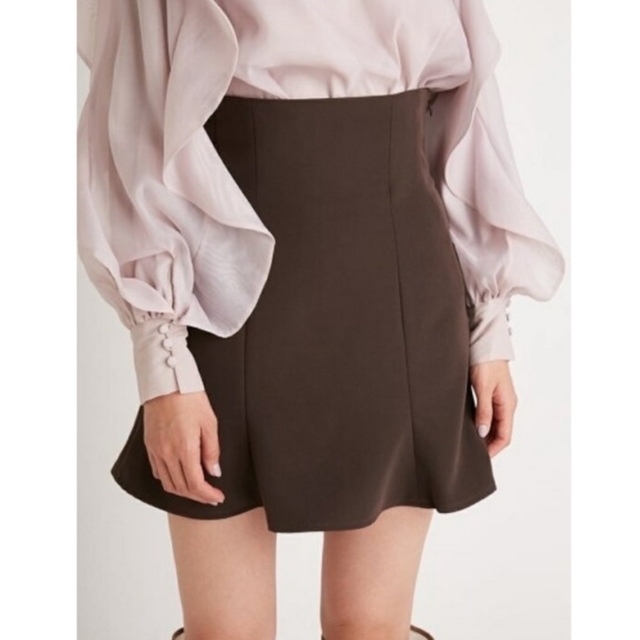SNIDEL(スナイデル)のSNIDEL フレアミニスカショーパン 1サイズ レディースのスカート(ミニスカート)の商品写真