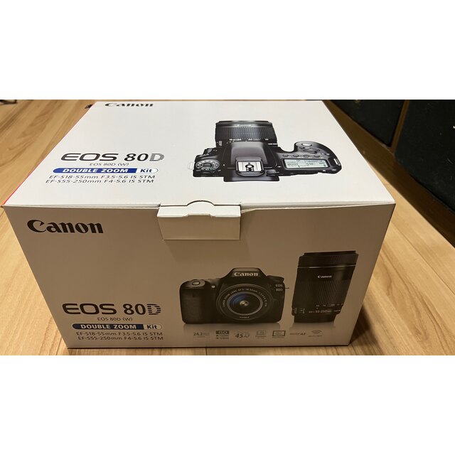 Canon EOS 80D ダブルズームキット + 50mm F/1.8 レンズ | www
