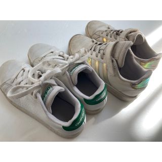 アディダス(adidas)のadidas スニーカー2足セット　20.5cm(スニーカー)