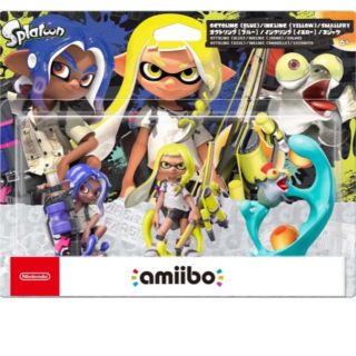 スプラトゥーン3 amiiboトリプルセット アミーボ インクリング イエロー(ゲームキャラクター)