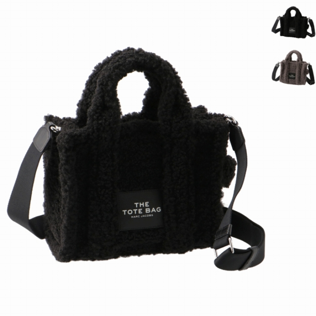 マークジェイコブス MARC JACOBS トートバッグ スモール THE TEDDY SMALL ファーバッグ H012M06FA21 0005BLACK金具