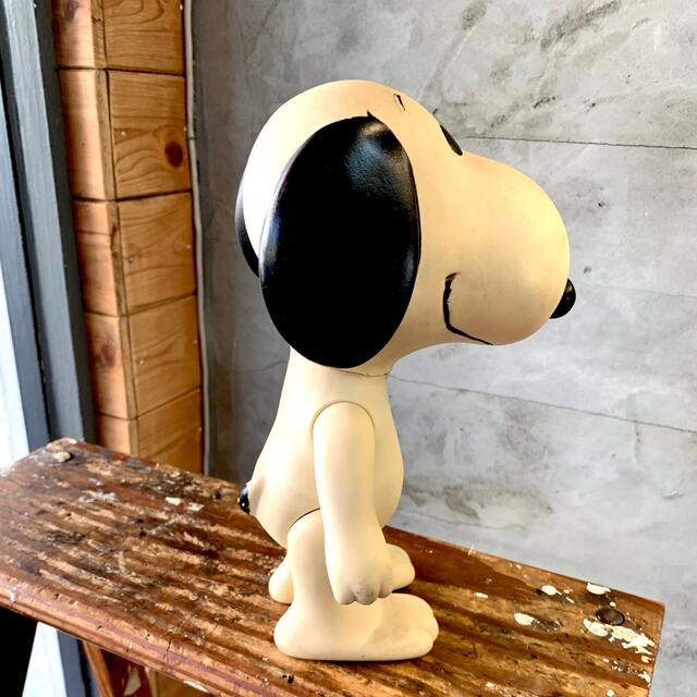 SNOOPY(スヌーピー)のスヌーピー　　アンティーク1958年　ソフビ‼️✨ エンタメ/ホビーのおもちゃ/ぬいぐるみ(キャラクターグッズ)の商品写真