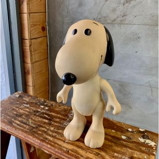 スヌーピー(SNOOPY)のスヌーピー　　アンティーク1958年　ソフビ‼️✨(キャラクターグッズ)