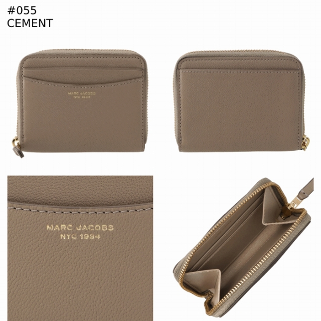 MARC JACOBS(マークジェイコブス)のマークジェイコブス MARC JACOBS  財布 二つ折り ラウンドジップ ミニ財布 SLIM 84 コインケース S178L03FA22 0027 レディースのファッション小物(コインケース)の商品写真