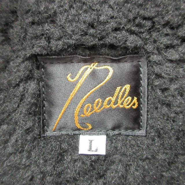 Needles(ニードルス)のNeedles 美品 20AW フェイクレザー ジャケット HM077 黒 L メンズのジャケット/アウター(その他)の商品写真