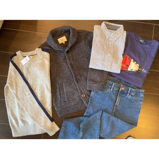 ポロラルフローレン(POLO RALPH LAUREN)のキッズ 男子135センチ　秋冬5点セット【新品・美品】(ジャケット/上着)