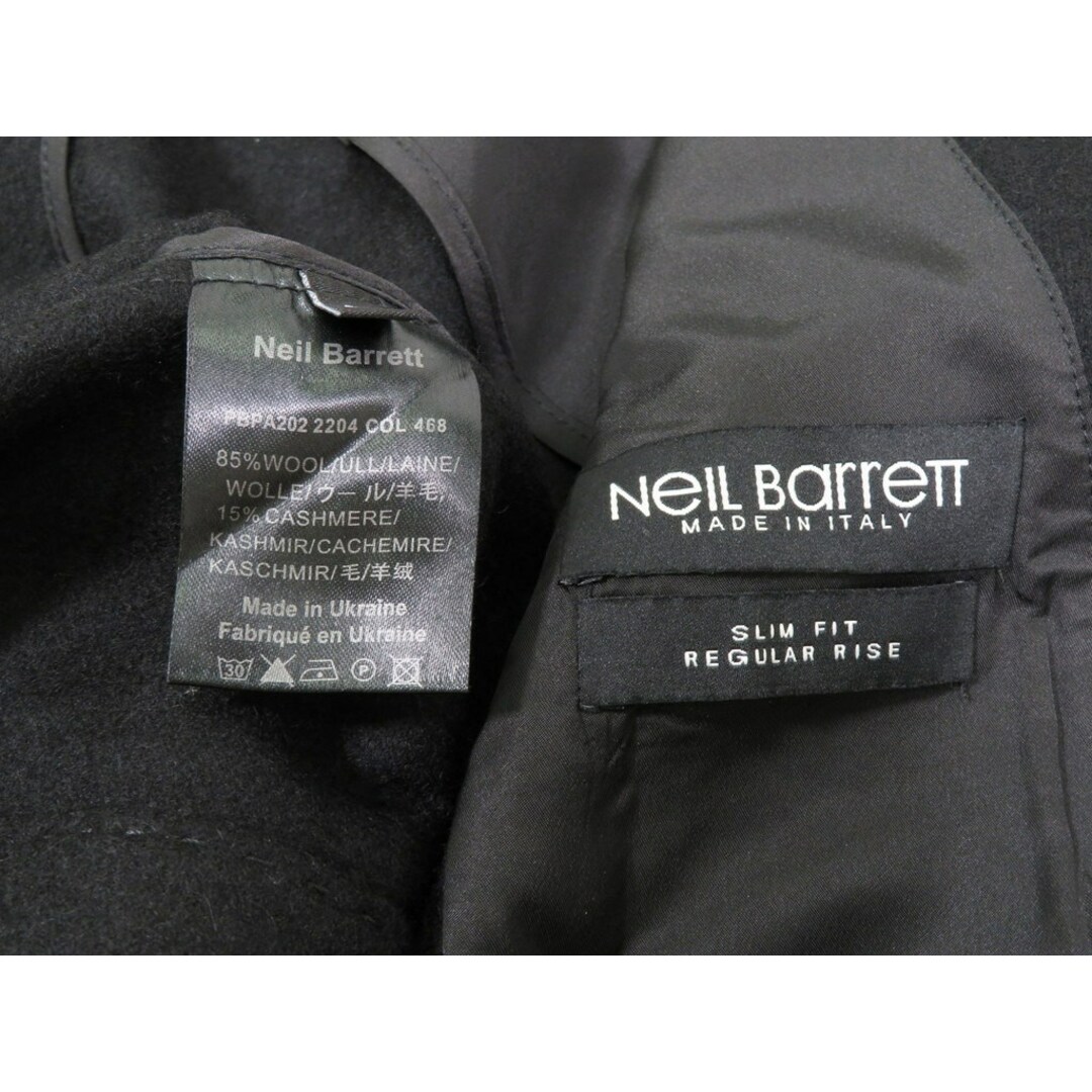 ニールバレット NEIL BARRETT カシミア混ウール 2つボタンジャケット【サイズ50】【メンズ】 7