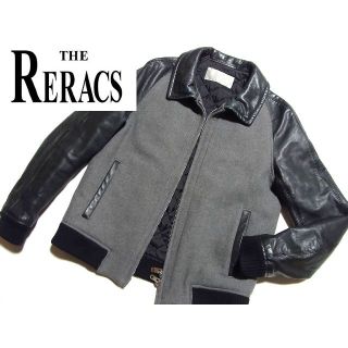 ザリラクス(THE RERACS)のTHE RERACS リラクス 袖レザー メルトン スタジャン 2 メンズ(スタジャン)