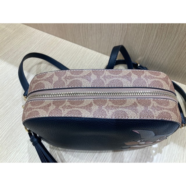 COACH(コーチ)のCOACH コーチ ディズニーコラボ とんすけ カメラバッグ  69253 レディースのバッグ(ショルダーバッグ)の商品写真