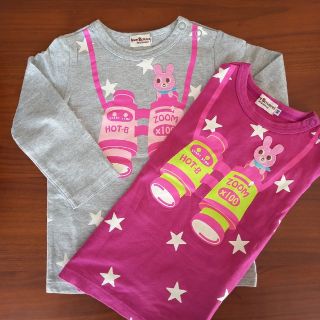 ホットビスケッツ(HOT BISCUITS)のホットビスケッツ☆長袖Tシャツ 2枚セット(Tシャツ/カットソー)