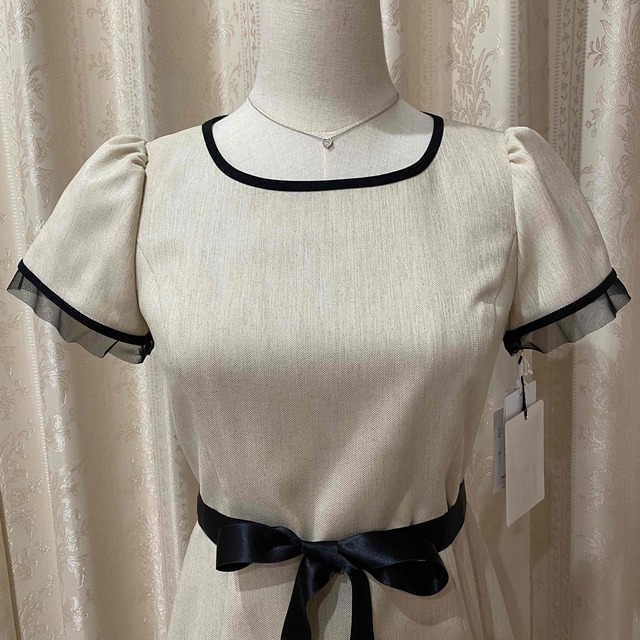 新品未使用タグ付き♡エムズグレイシー♡エレガントワンピース♡36 1