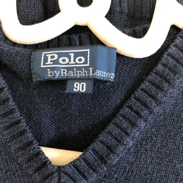 POLO RALPH LAUREN(ポロラルフローレン)のポロラルフローレン　ベスト 90 キッズ/ベビー/マタニティのキッズ服男の子用(90cm~)(ニット)の商品写真