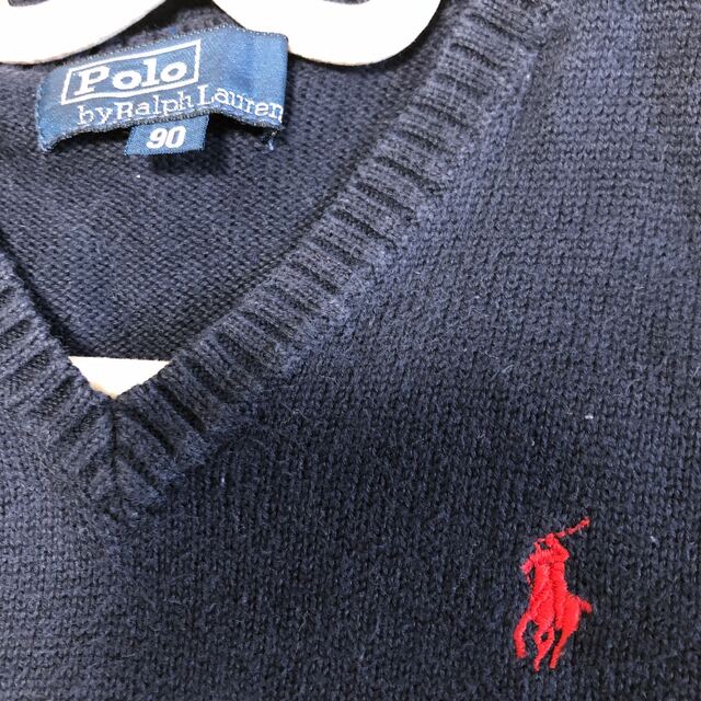 POLO RALPH LAUREN(ポロラルフローレン)のポロラルフローレン　ベスト 90 キッズ/ベビー/マタニティのキッズ服男の子用(90cm~)(ニット)の商品写真