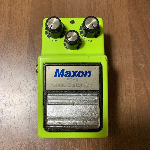 Maxon SD-9 白ラベル ヴィンテージ - エフェクター
