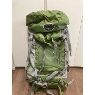 オスプレイ(Osprey)のosprey kestrel 38（緑）(登山用品)