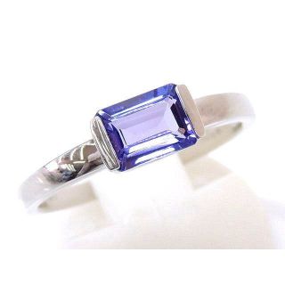 GSTV購入品 プラチナ リング ■ 18号 タンザナイト 1.00ct