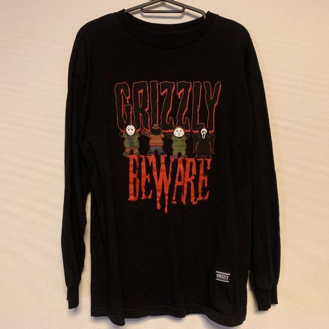 GRIZZLY(グリズリー)のスケボー GRIZZLY ロンT Beware Logo メンズのトップス(Tシャツ/カットソー(七分/長袖))の商品写真