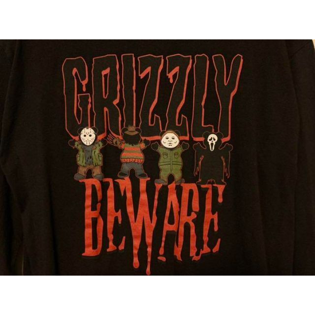 GRIZZLY(グリズリー)のスケボー GRIZZLY ロンT Beware Logo メンズのトップス(Tシャツ/カットソー(七分/長袖))の商品写真