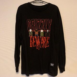 GRIZZLY - スケボー GRIZZLY ロンT Beware Logo