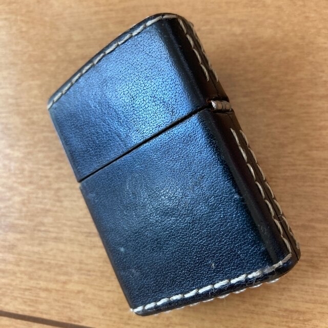 値下げ中☆ジッポ シルバークロス 皮 革