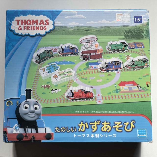 たのしい　かずあそび　トーマス木製シリーズ　知育玩具 キッズ/ベビー/マタニティのおもちゃ(知育玩具)の商品写真