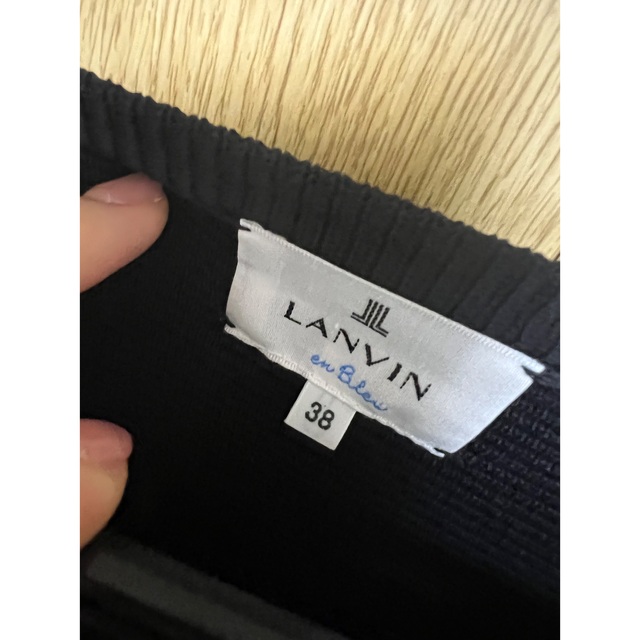 LANVIN en Bleu(ランバンオンブルー)のランバンオンブルー　ビジューカーディガン レディースのトップス(カーディガン)の商品写真