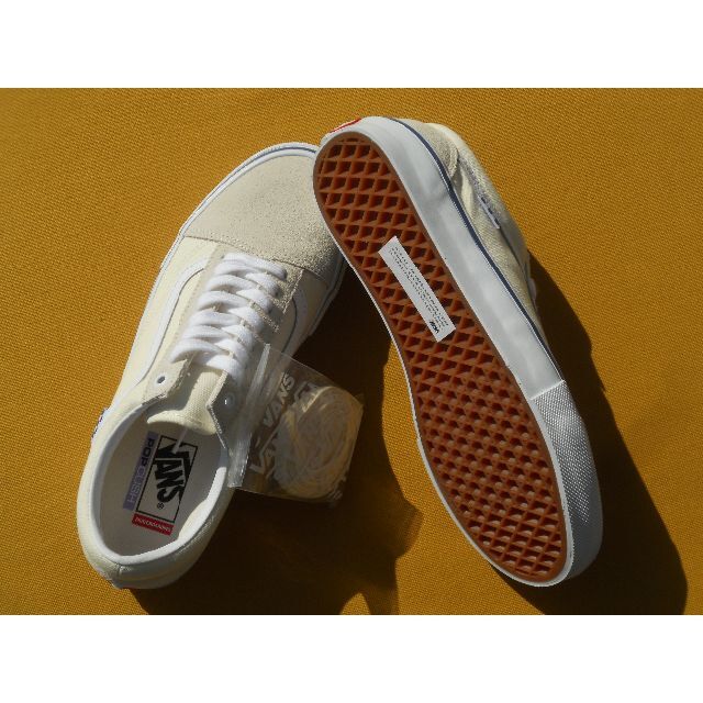 バンズ VANS SKATE OLD SKOOL 28,0cm OffWhite