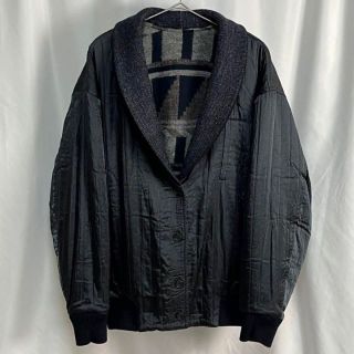 80s ISSEY MIYAKE MEN 筆タグ 中綿 リバーシブル ジャケット