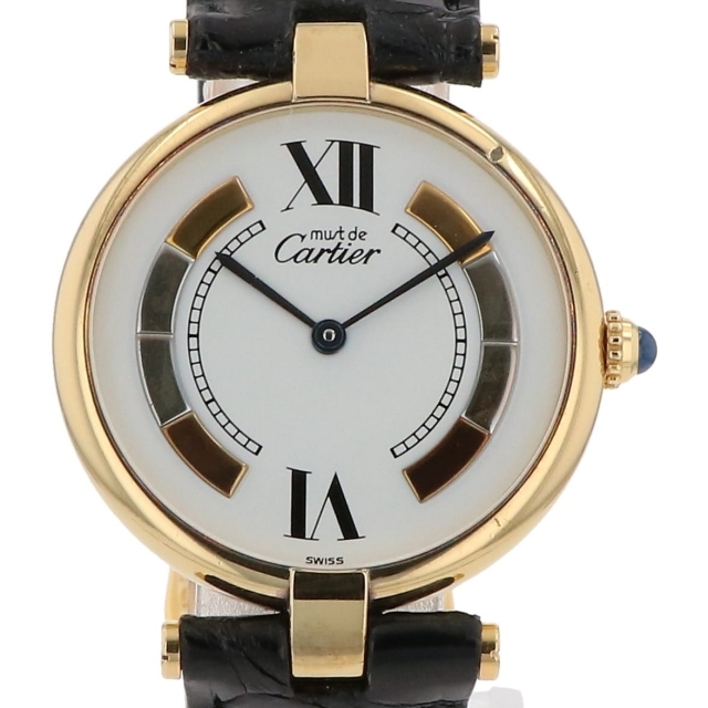 Cartier - カルティエ マストヴァンドーム ヴェルメイユ 590003 クォーツ レディース 【中古】