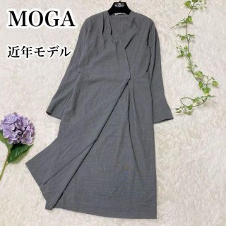 MOGA - 近年モデル♡MOGA カシュクール ラップワンピース 薄手 ウール ...