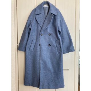 ザラ ロングコート(レディース)(ブルー・ネイビー/青色系)の通販 100