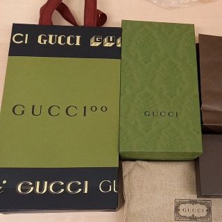 グッチ(Gucci)の値下げ　グッチ　GUCCI　財布　空き箱　紙袋(ショップ袋)