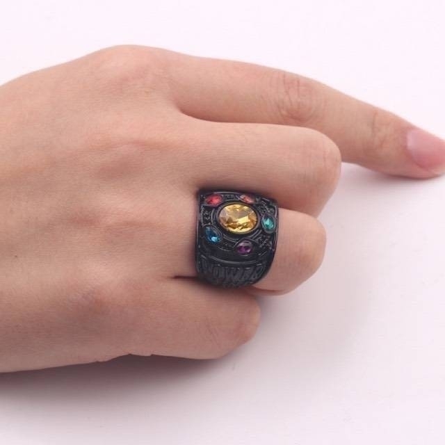 【SALE】リング メンズ アクセサリー チタン ブラック 黒 指輪 21号 メンズのアクセサリー(リング(指輪))の商品写真