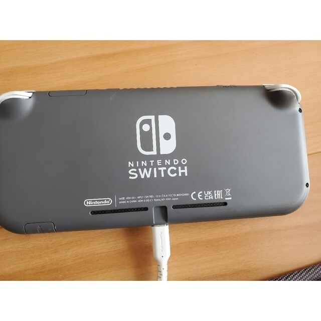 Nintendo Switch Liteグレー充電器無 マイクロSD64GB付 - 家庭用ゲーム