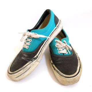 ヴァンズ(VANS)の☆ VANS 26cm グリーン × ブラック スニーカー送料無料♪ バンズ(スニーカー)