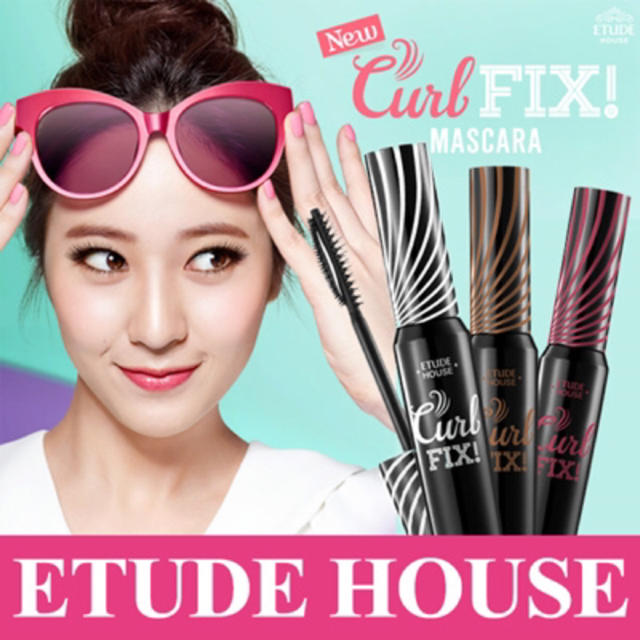 ETUDE HOUSE(エチュードハウス)の韓国人気ブランド エチュードハウス ラッシュパーム カールフィックス マスカラ コスメ/美容のベースメイク/化粧品(マスカラ)の商品写真