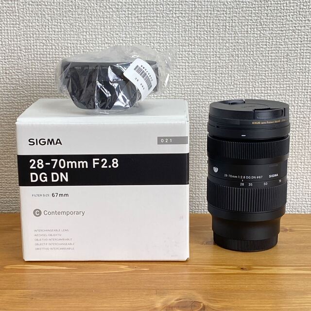 SIGMA 28-70mm F2.8 DG DN　フィルター付き