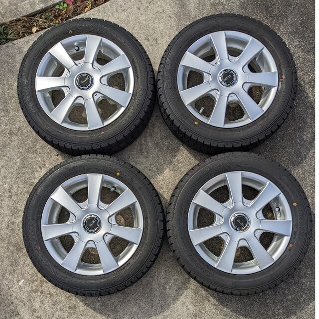 Goodyear(グッドイヤー)のスタッドレス ICE NAVI 7(155/65R14)＋ホイール 自動車/バイクの自動車(タイヤ)の商品写真