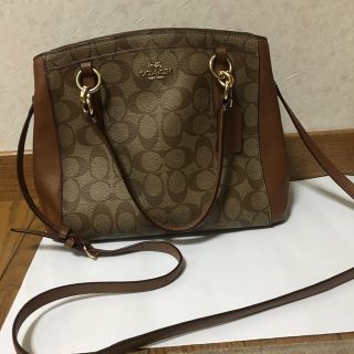 コーチ(COACH)のCOACHコーチ2wayショルダーバッグ ハンドバッグ(ショルダーバッグ)