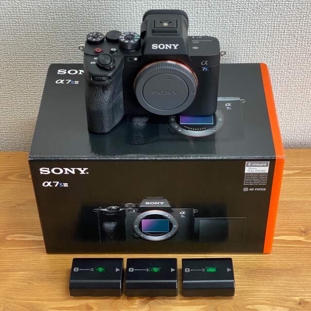 【SONY】ソニー α7sⅲ 美品 バッテリー付き