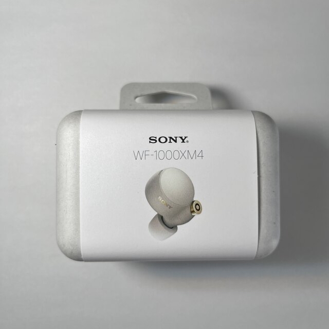 有折りたたみ機能SONY フルワイヤレスイヤホン WF-1000XM4 シルバー 新品未開封