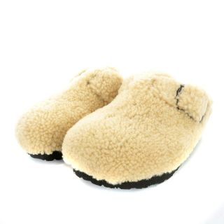 ビルケンシュトック(BIRKENSTOCK)のビルケンシュトック BIRKENSTOCK サボ ボア 25cm ベージュ(サンダル)