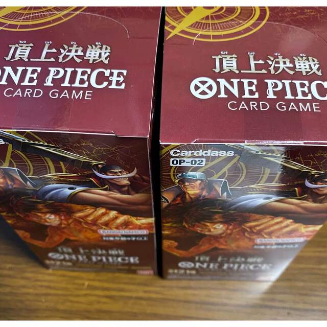ワンピース　カードゲーム　第2弾　頂上決戦　2箱